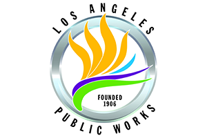 logo: Los Angeles Public Works, founded 1906